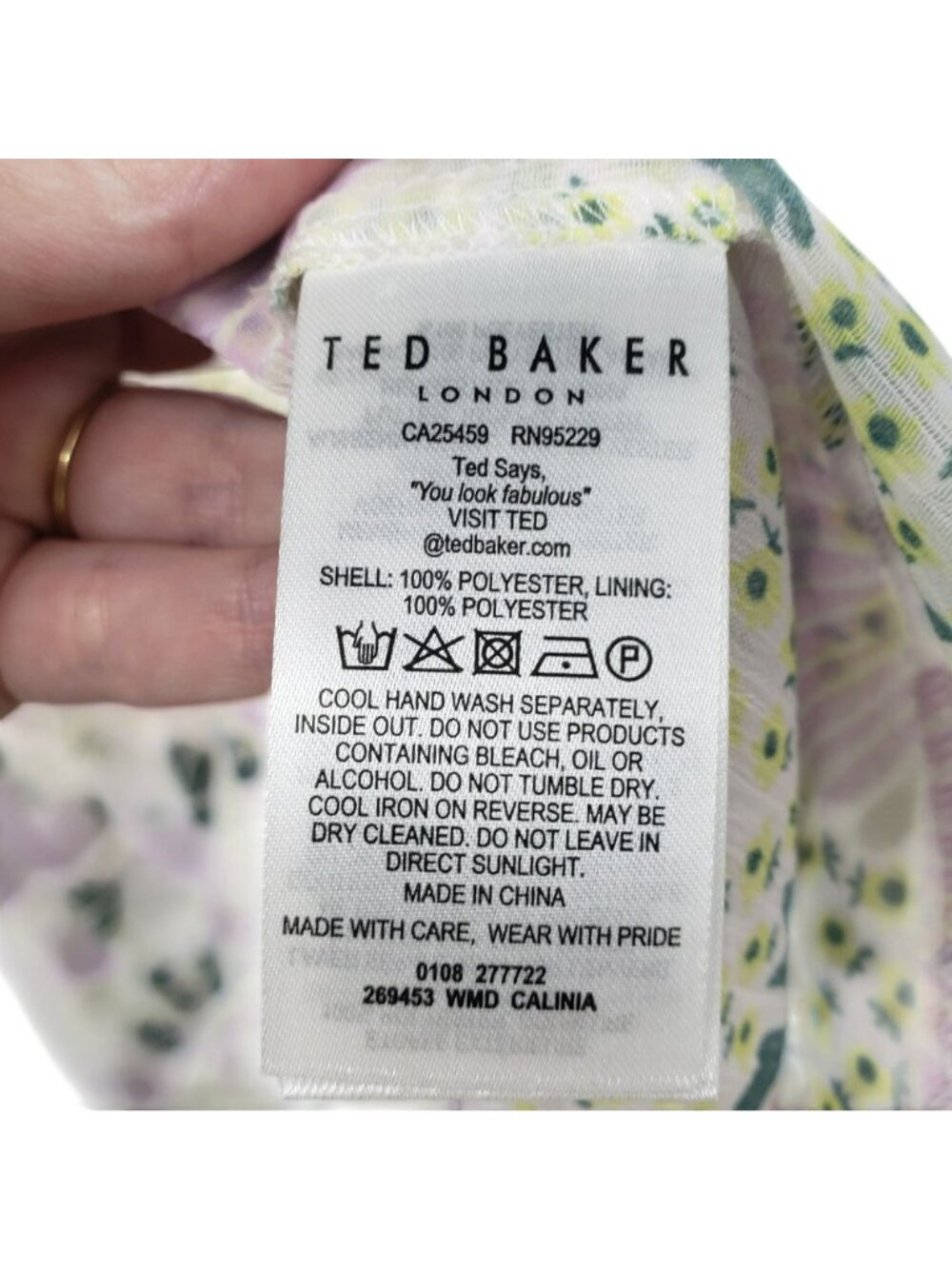 Ted Baker Calinia Sleeveless Waterfall Dress Midi Maxi Wedding Guest - Picture 12 of 15